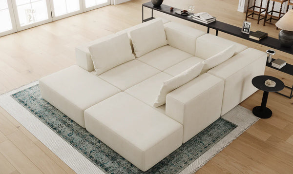 how does a modular sleeper sofa work