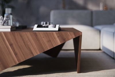 Origami Deer Coffee Table with Crown Walnut by Acanva