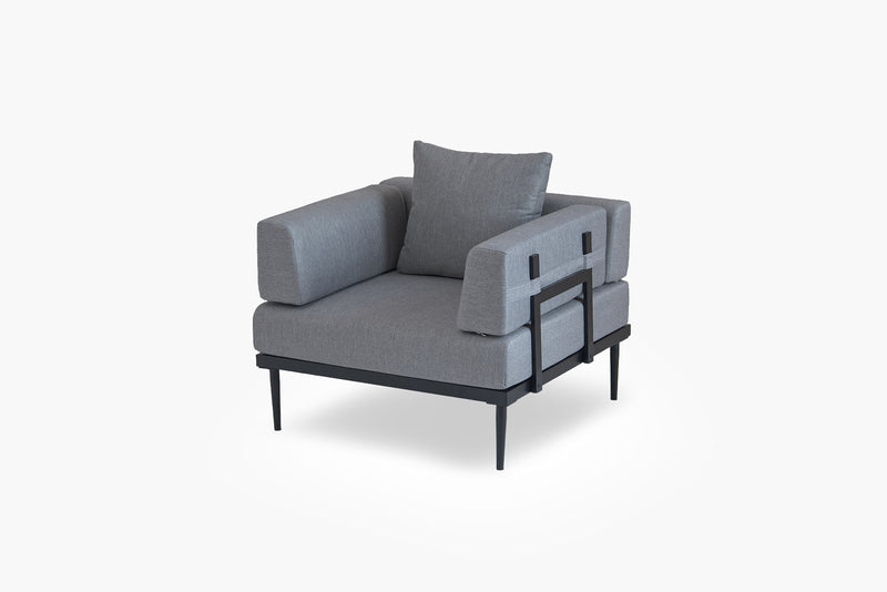 Terra Modular Outdoor Sofa with Side Table by Acanva