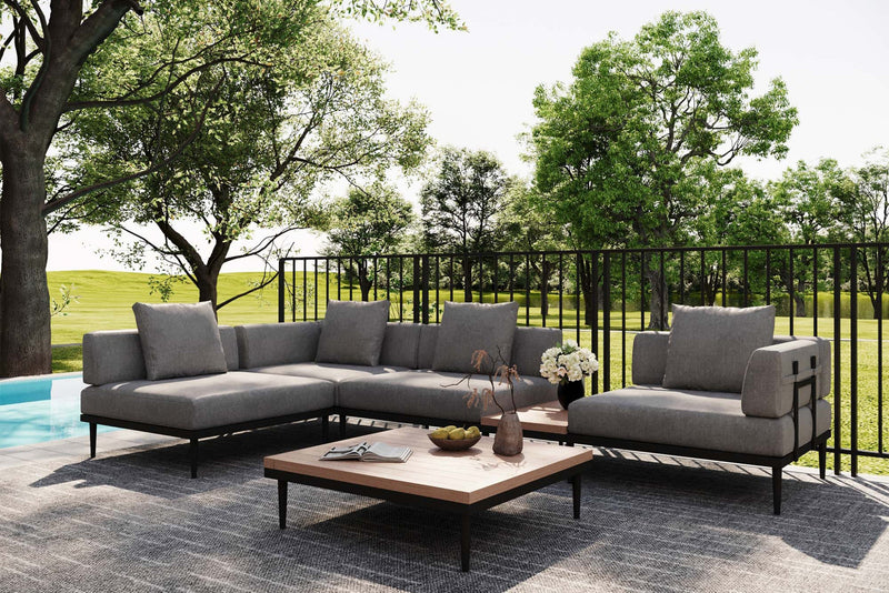 Terra Modular Outdoor Sofa with Side Table by Acanva