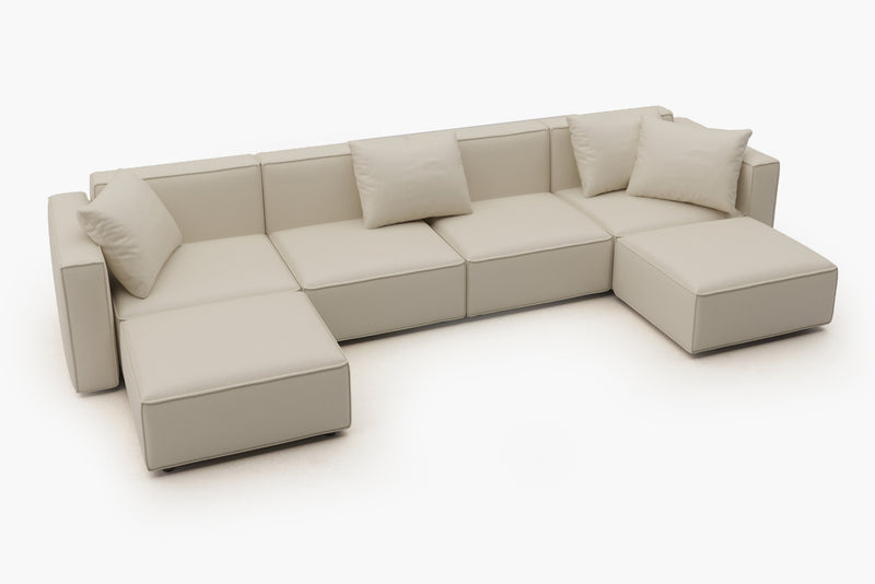 Zola Modular Reversible Sectional Sofa by Acanva