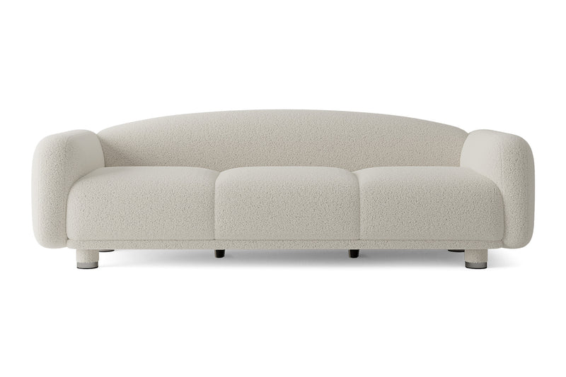 Beryl Curved 3-Seater Couch Sofa / Lounge Chair by Acanva