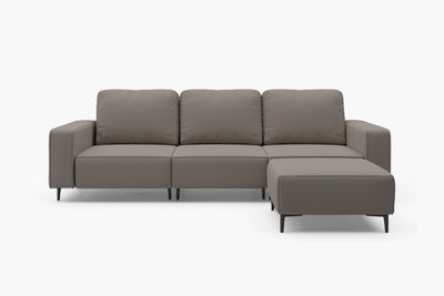 Virelo Dual-Power Reclining Sectional Sofa with Ottoman by Acanva