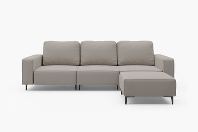 Virelo Dual-Power Reclining Sectional Sofa with Ottoman by Acanva